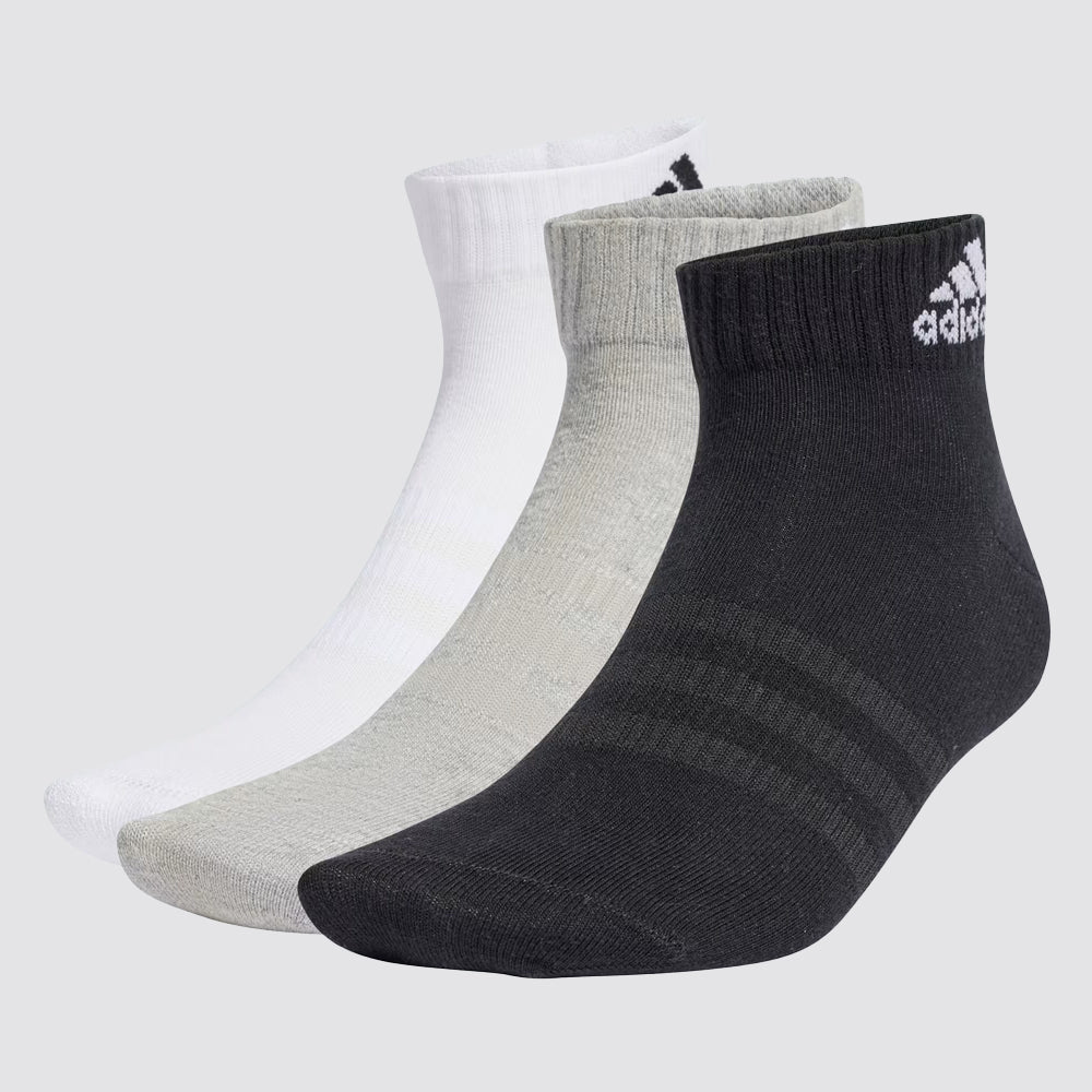 3 pack calza quarter spugna unisex