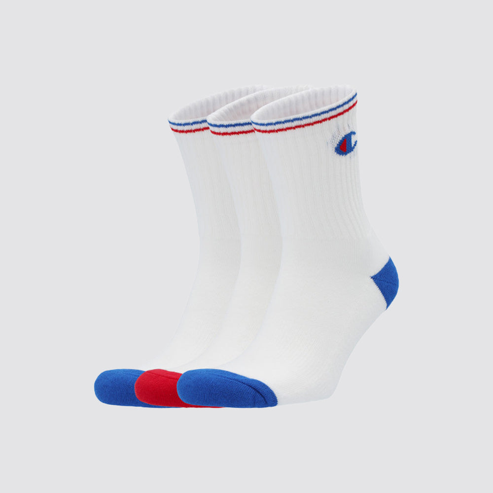 3 pack crew calza spugna unisex