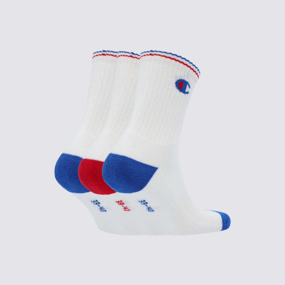 3 pack crew calza spugna unisex