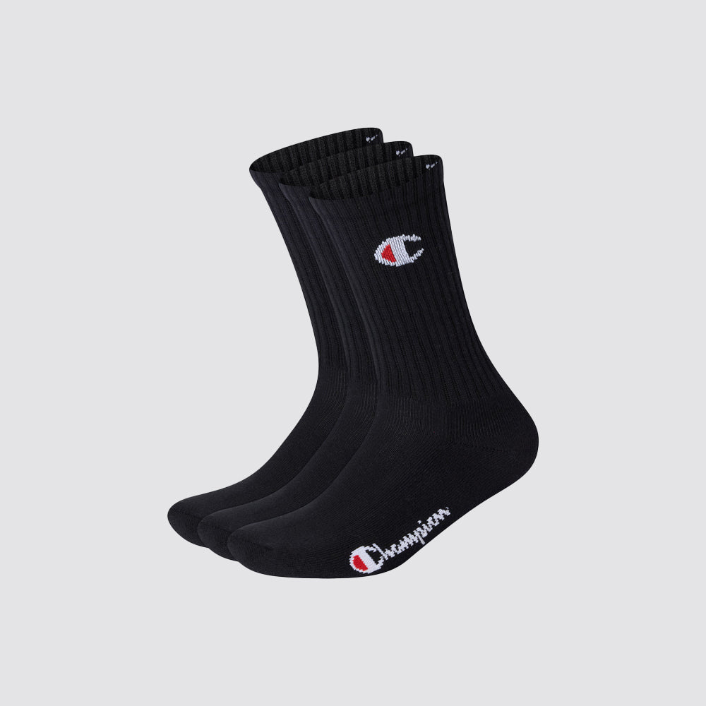 3 pack crew calza spugna unisex champion