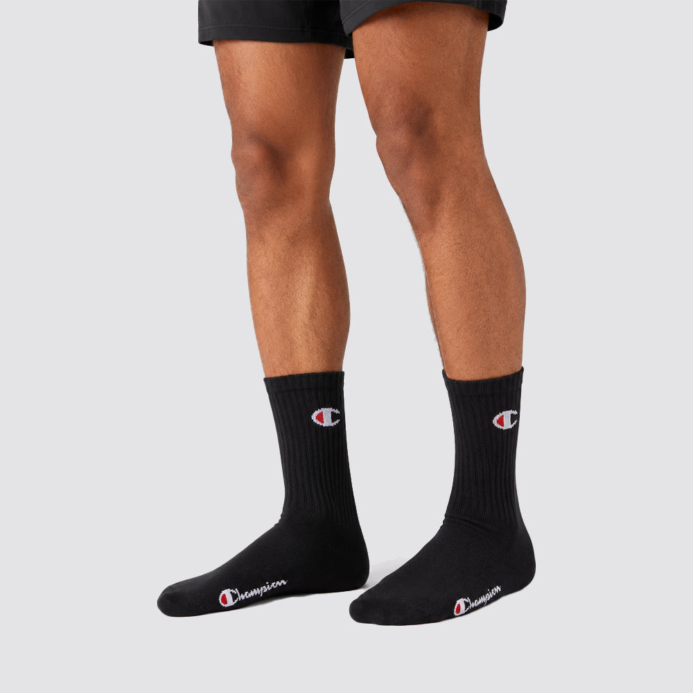 3 pack crew calza spugna unisex champion