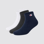 3pack calza quarter champion unisex