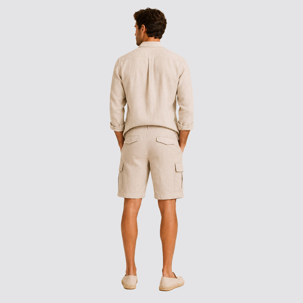 Bermuda uomo cargo con tasche