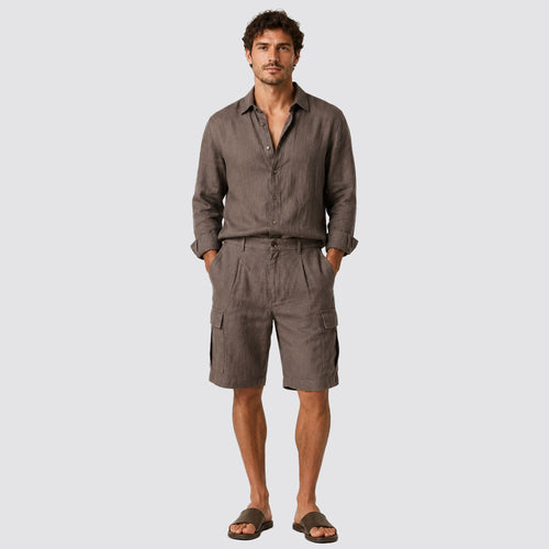 Bermuda uomo cargo con tasche