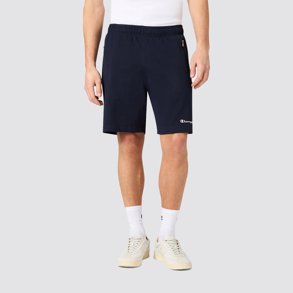 Bermuda uomo champion jersey tasche zip icons