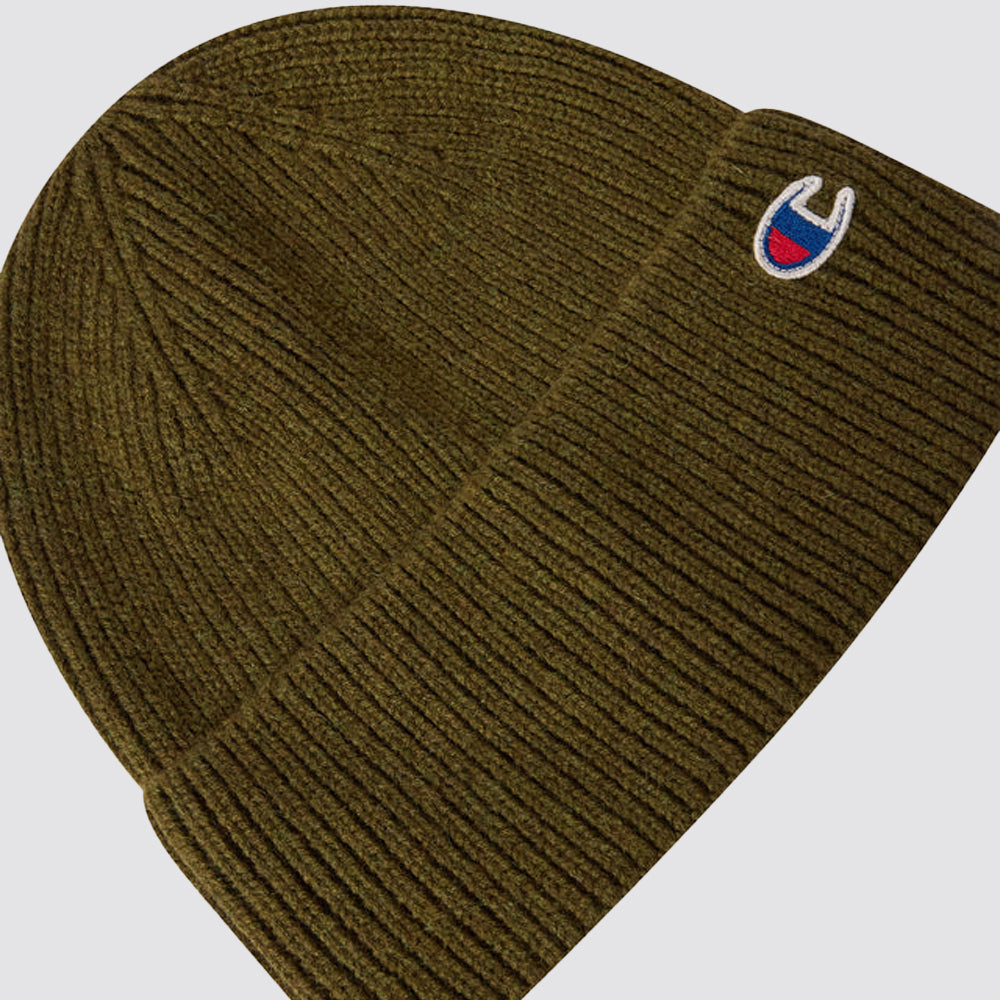 Berretto unisex champion beanie in misto lana logo champion