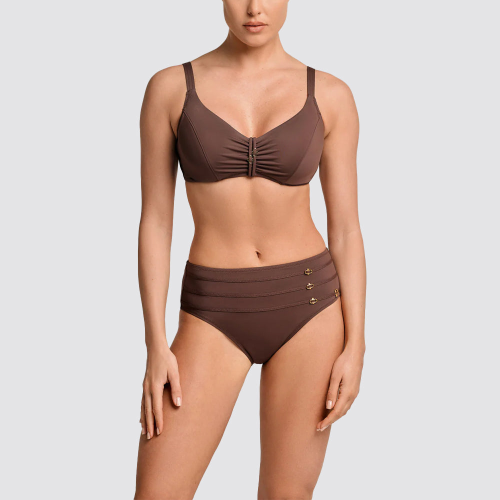 Bikini con ferretto violante