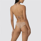 Bikini donna f**k top regolabile con slip culotte fissa