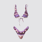 Bikini donna f**k triangolo alto con slip americano fisso