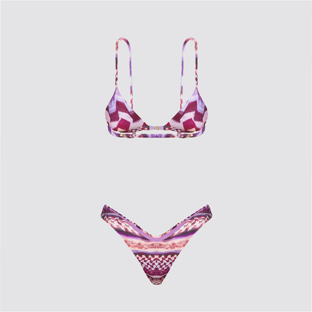 Bikini donna f**k triangolo con slip americano fisso