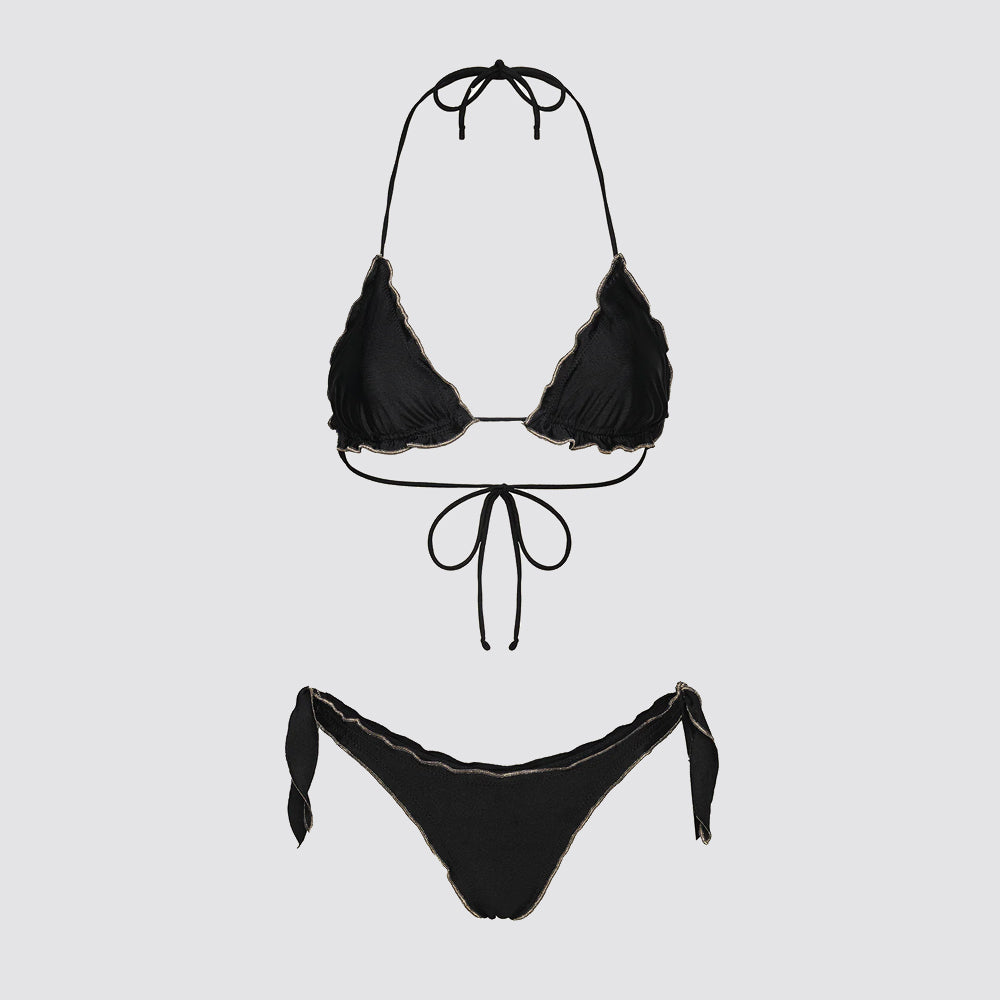 Bikini donna f**k triangolo con slip perizoma regolabile