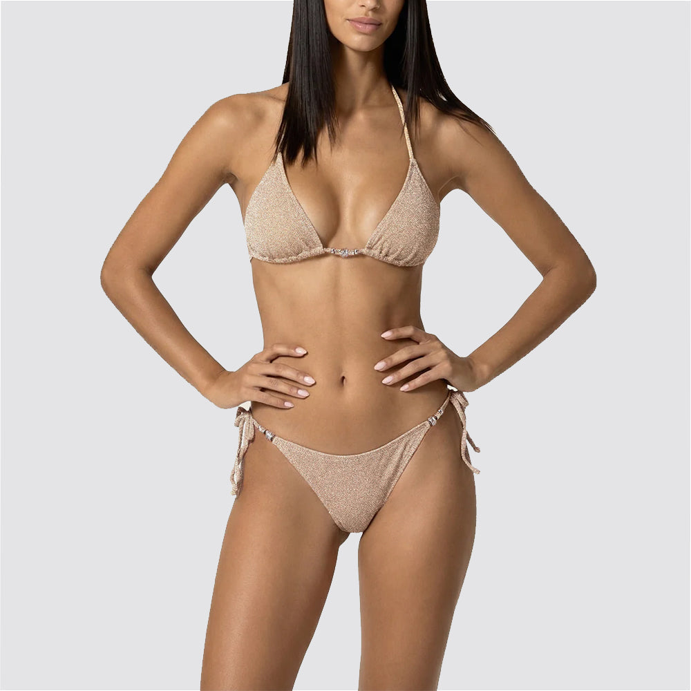 Bikini donna f**k triangolo con slip regolabile