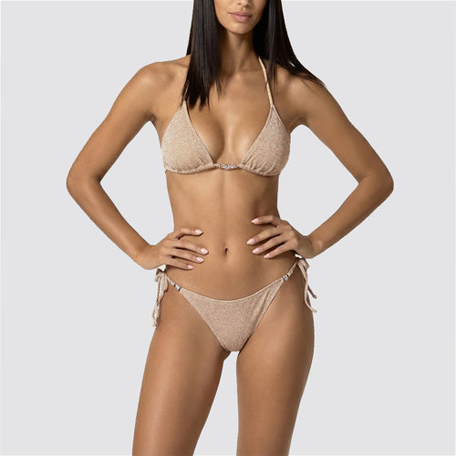 Bikini donna f**k triangolo con slip regolabile