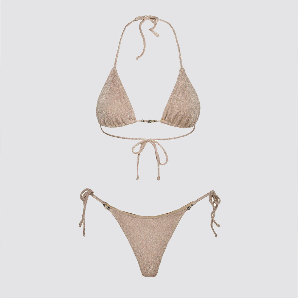 Bikini donna f**k triangolo con slip regolabile