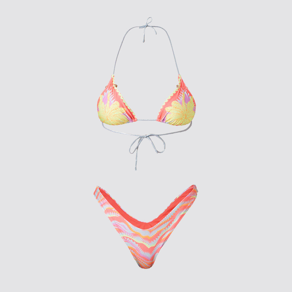 Bikini donna f**k triangolo slip americano fantasia