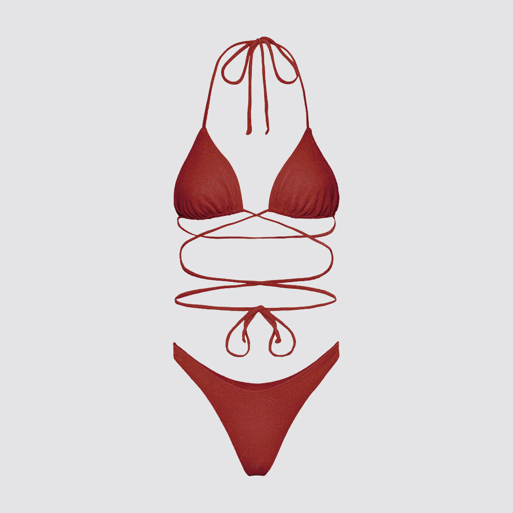 Bikini donna f**k triangolo slip americano fisso