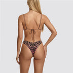 Bikini donna triangolo con slip americano