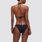 Bikini triangolo donna con slip laccetti