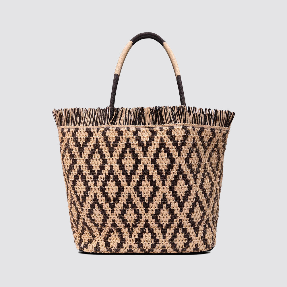 Borsa mare a spalla zinnia