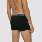Boxer uomo 3 pack cotone stretch vita elasticizzata