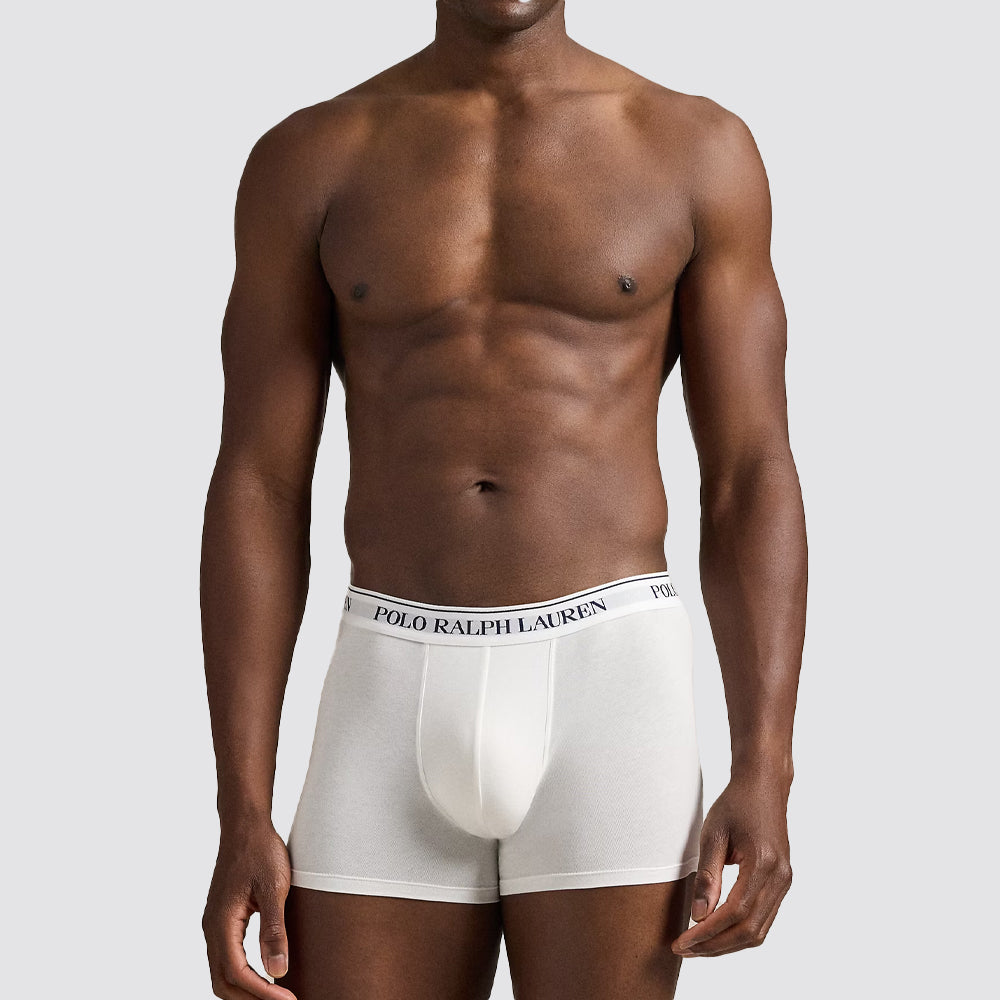 Boxer uomo confezione 3 pezzi elastico logato trunks