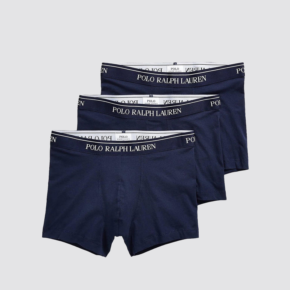 Boxer uomo confezione 3 pezzi elastico logato trunks
