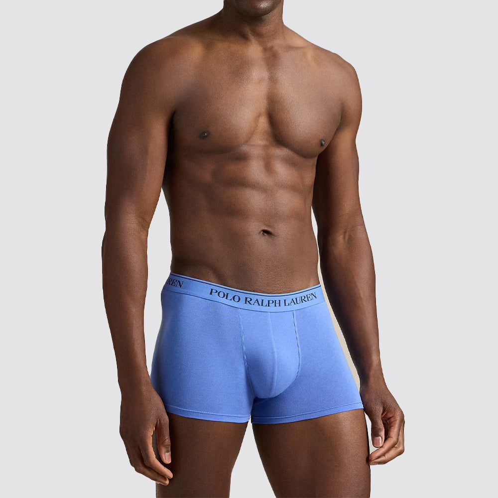 Boxer uomo confezione 3 pezzi elastico logato trunks