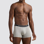 Boxer uomo confezione 3 pezzi elastico logato trunks