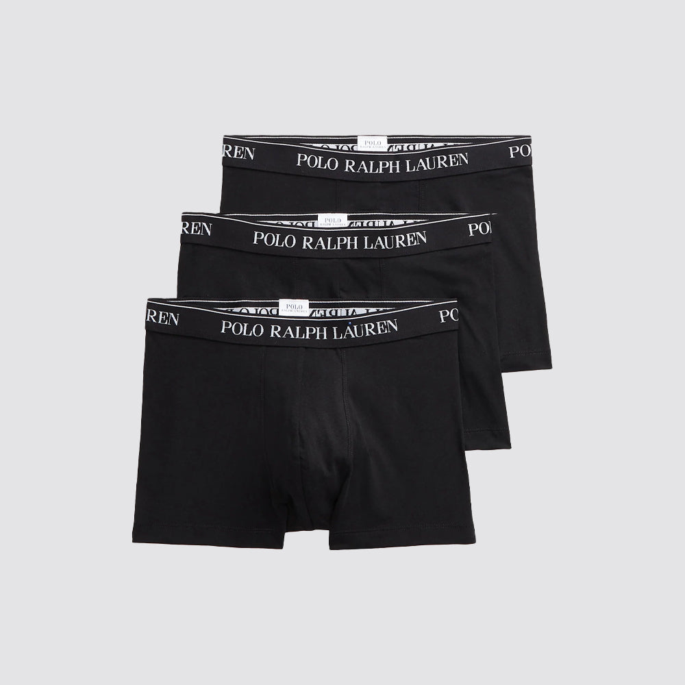 Boxer uomo confezione 3 pezzi elastico logato trunks