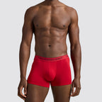 Boxer uomo confezione 3 pezzi elastico logato trunks