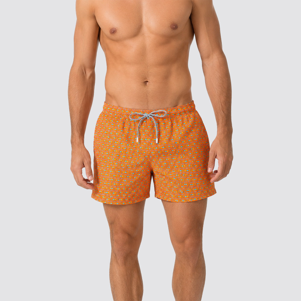 Boxer uomo mare pesca