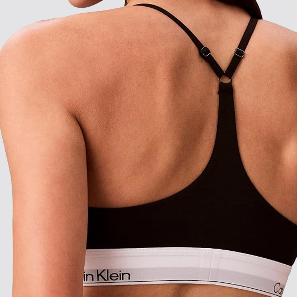 Bralette donna calvin klein icon cotton modal non imbottito