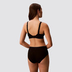 Bralette donna leggermente imbottita logo