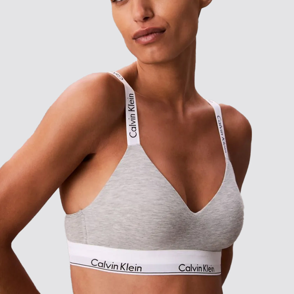 Calvin klein lightly lined bralette donna
