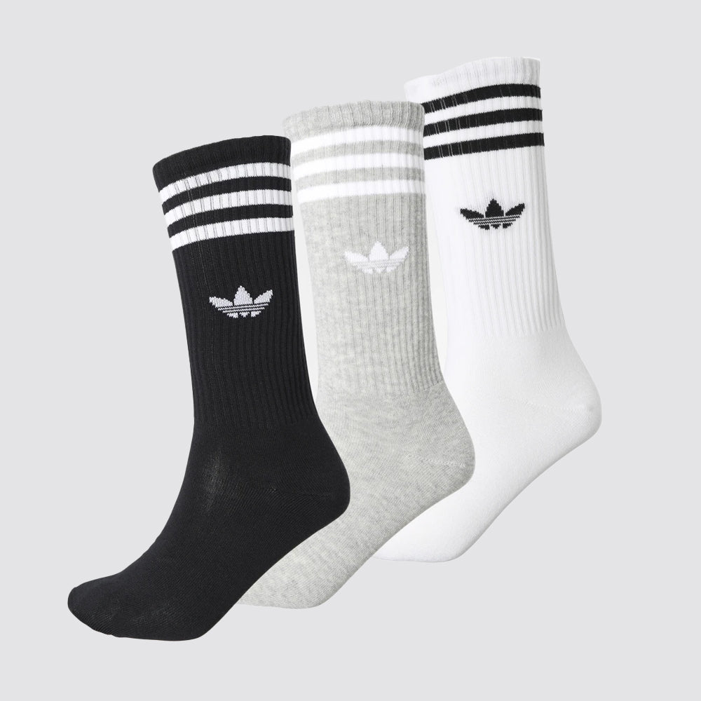 Calze unisex 3 paia crew logo