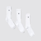 Calze uomo crew 3 paia logo pony