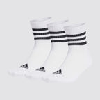 Calzini sportivi unisex 3 paia ammortizzati 3 stripes