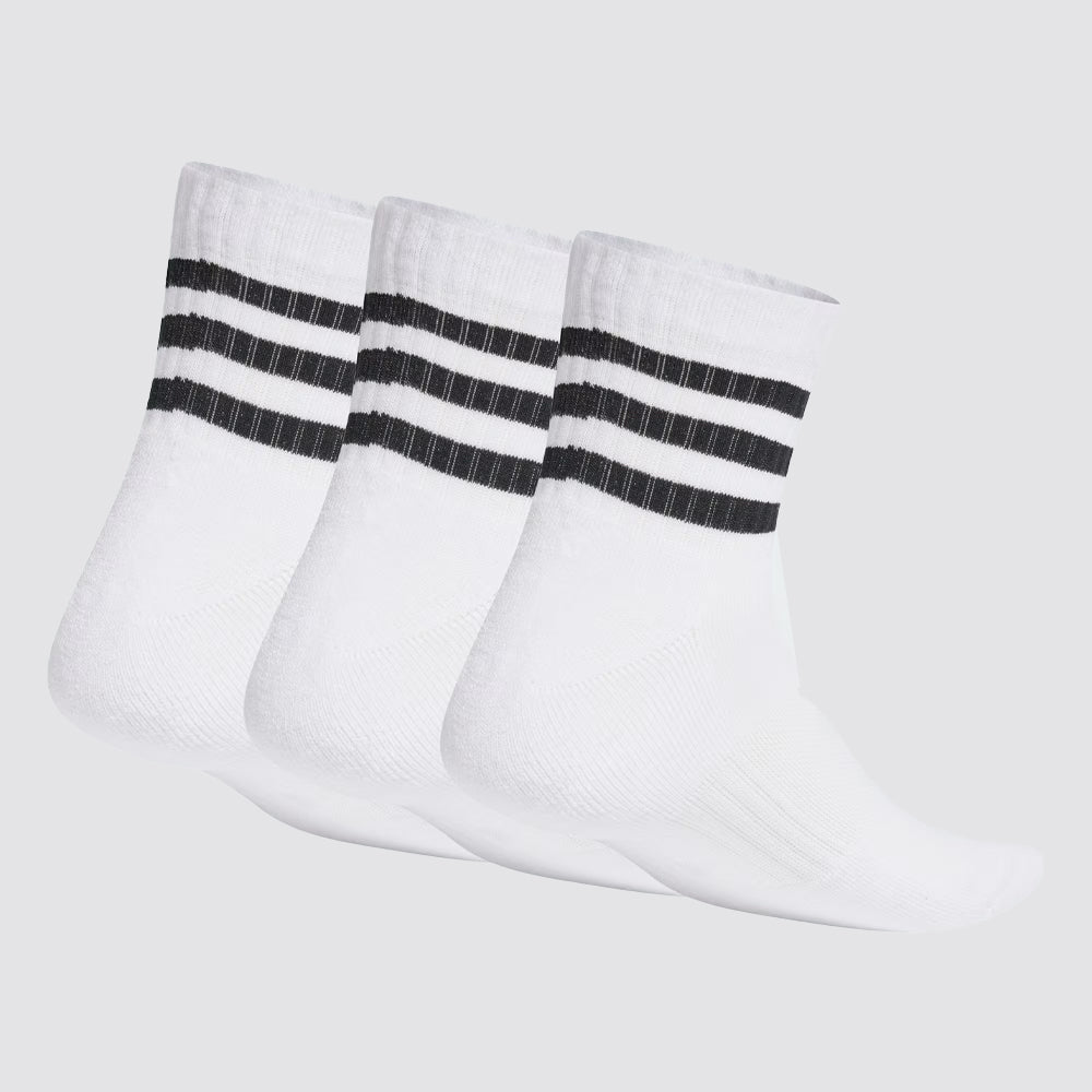 Calzini sportivi unisex 3 paia ammortizzati 3 stripes