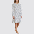 Camicia da notte donna ragno serafino in caldo cotone