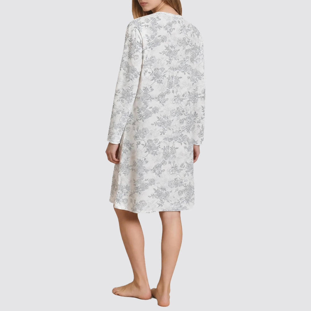 Camicia da notte donna ragno serafino in caldo cotone