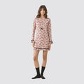 Camicia da notte noidÌnotte cute ribbons caldo cotone