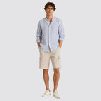 Camicia uomo estiva fantasia mare