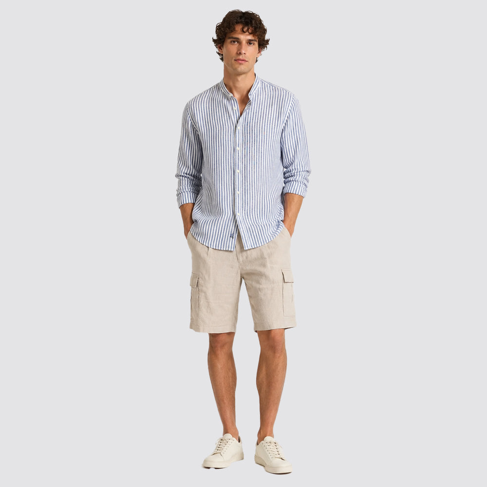 Camicia uomo estiva fantasia mare