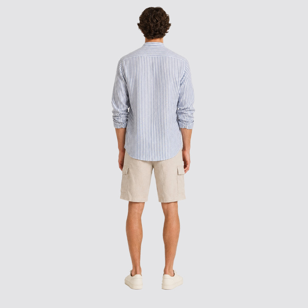 Camicia uomo estiva fantasia mare