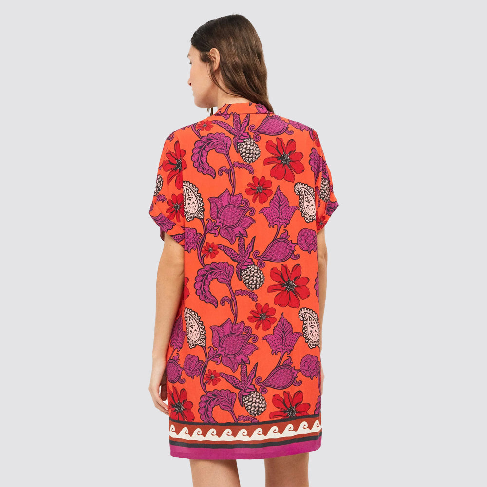 Camiciola mare donna leggera fantasia