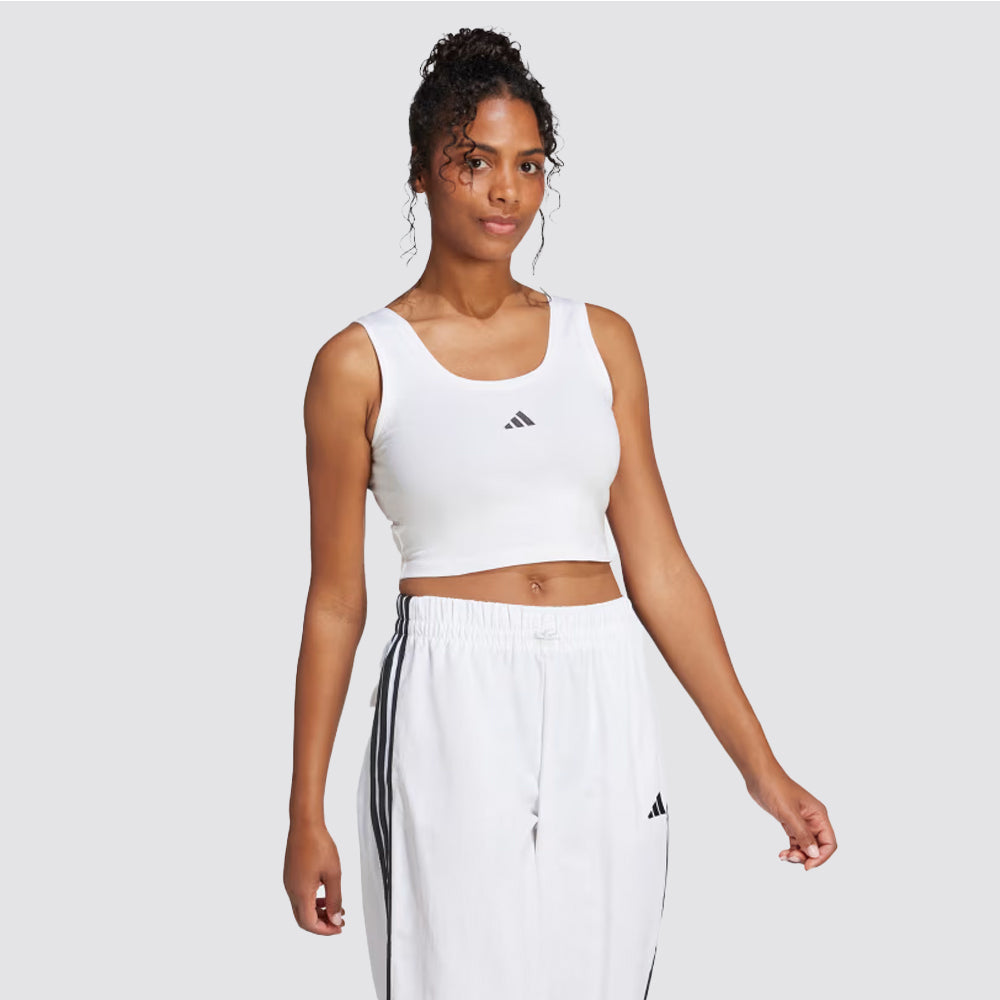 Canotta donna essentials small logo cotton lifestyle