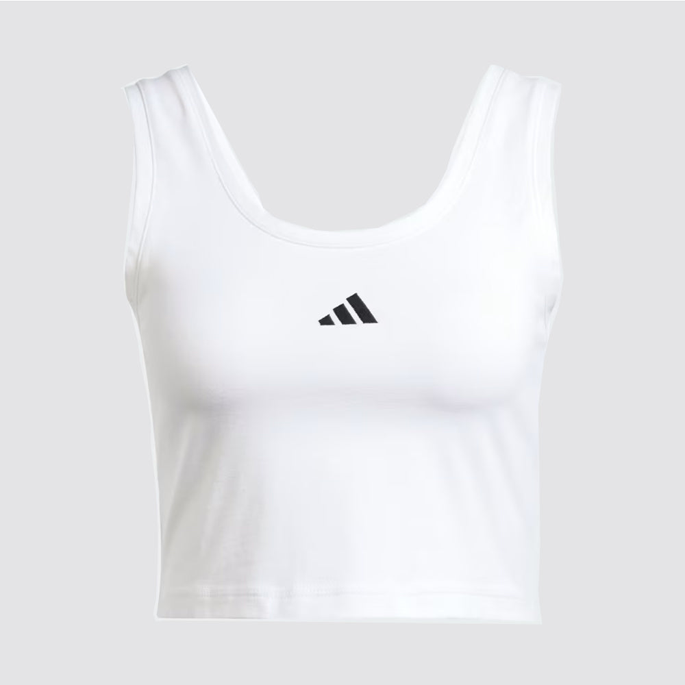 Canotta donna essentials small logo cotton lifestyle