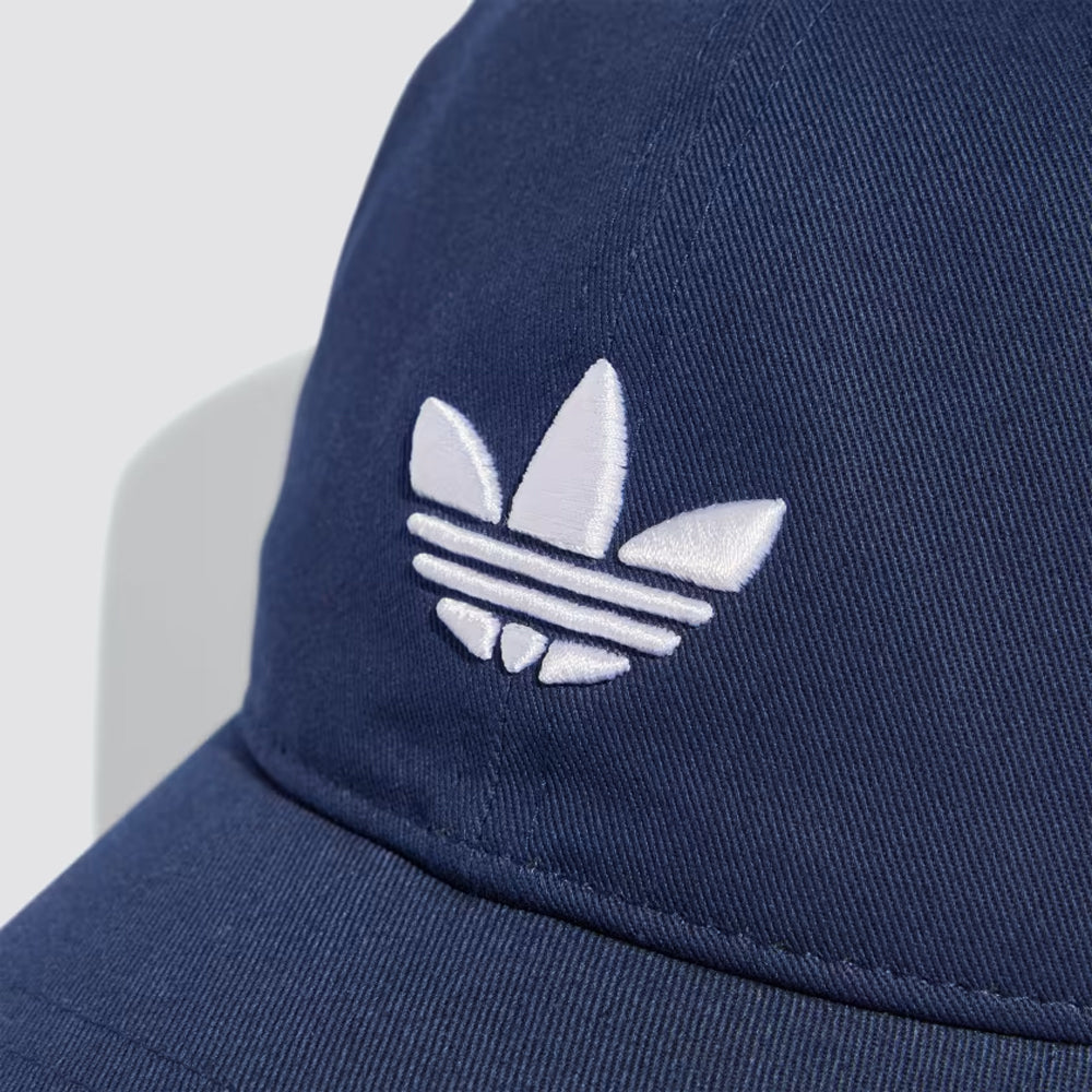 Cappellino unisex cotone regolabile logo trefoil