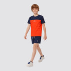 Completo bambino t-shirt e pantaloncini cotone