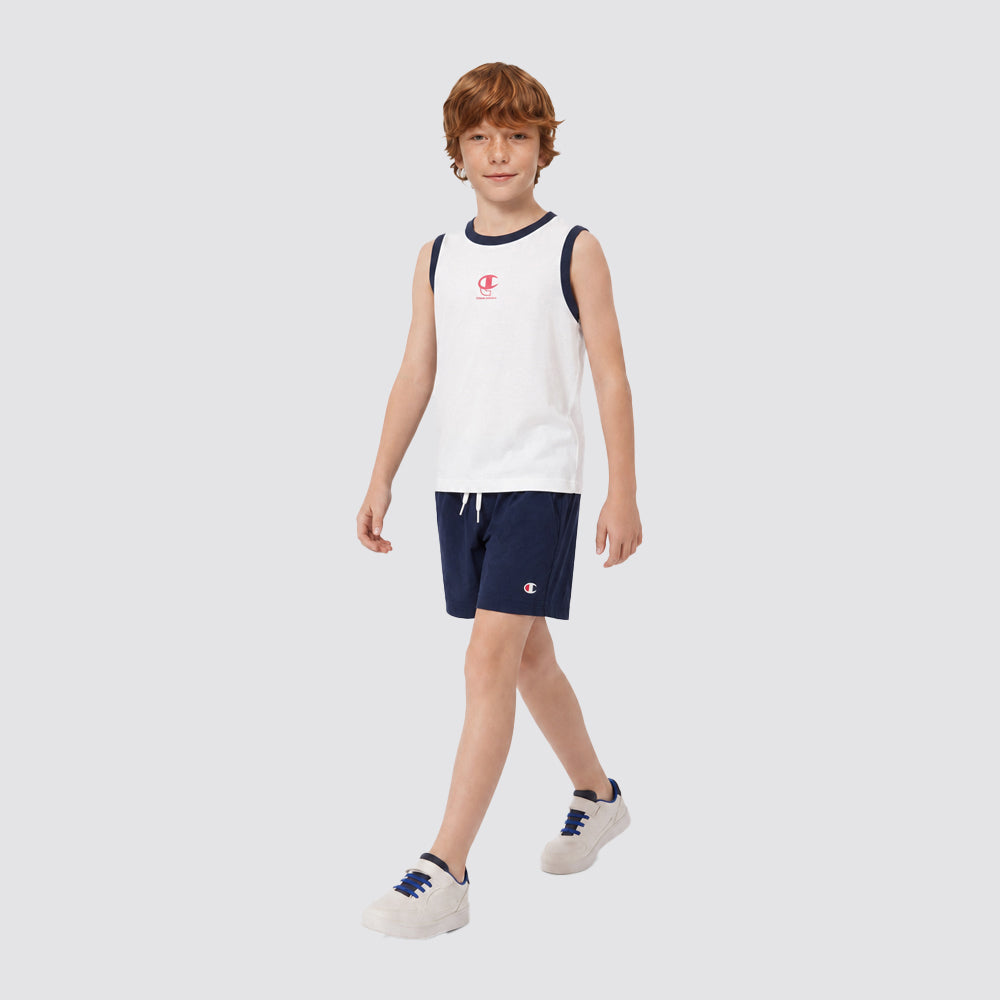 Completo bambino t-shirt e pantaloncini cotone